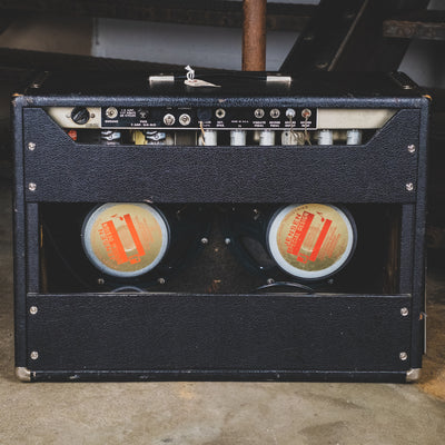 Fender 1966 Pro Reverb Black Panel 2x12" Combo Amplifier - Used