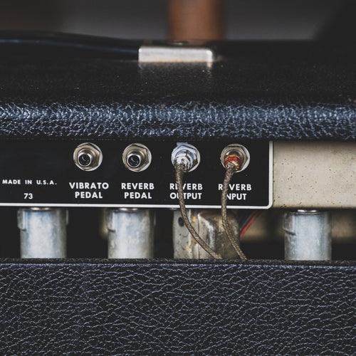 Fender 1966 Pro Reverb Black Panel 2x12" Combo Amplifier - Used