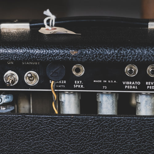 Fender 1966 Pro Reverb Black Panel 2x12" Combo Amplifier - Used