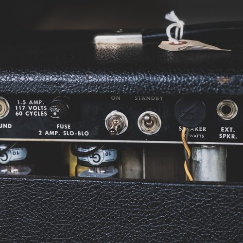 Fender 1966 Pro Reverb Black Panel 2x12" Combo Amplifier - Used