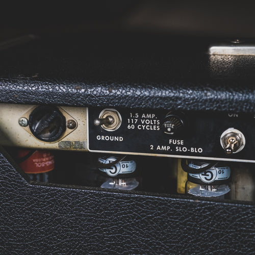 Fender 1966 Pro Reverb Black Panel 2x12" Combo Amplifier - Used