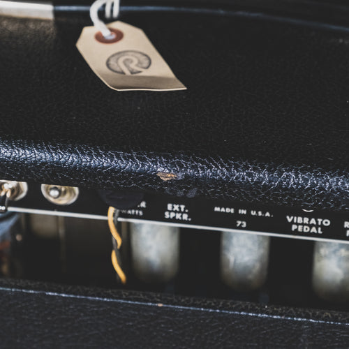 Fender 1966 Pro Reverb Black Panel 2x12" Combo Amplifier - Used