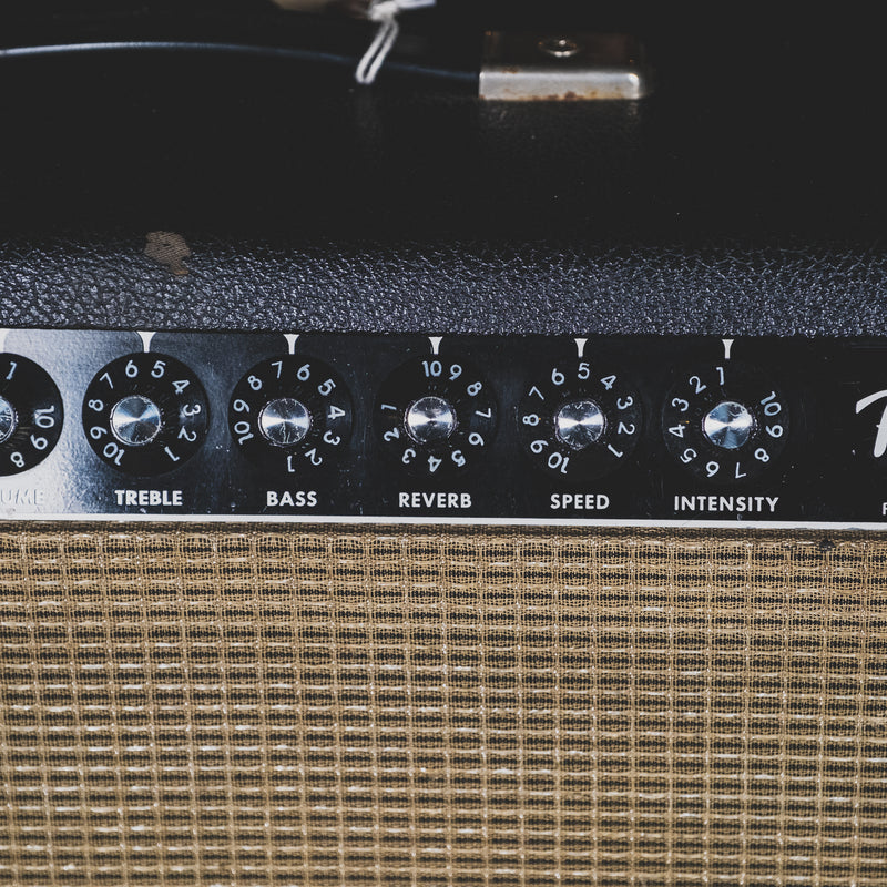 Fender 1966 Pro Reverb Black Panel 2x12" Combo Amplifier - Used