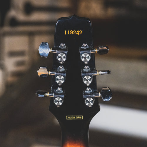 Westbury 1980's Deluxe Electric Guitar, Tobacco Burst With OHSC - Used