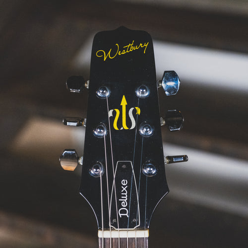 Westbury 1980's Deluxe Electric Guitar, Tobacco Burst With OHSC - Used