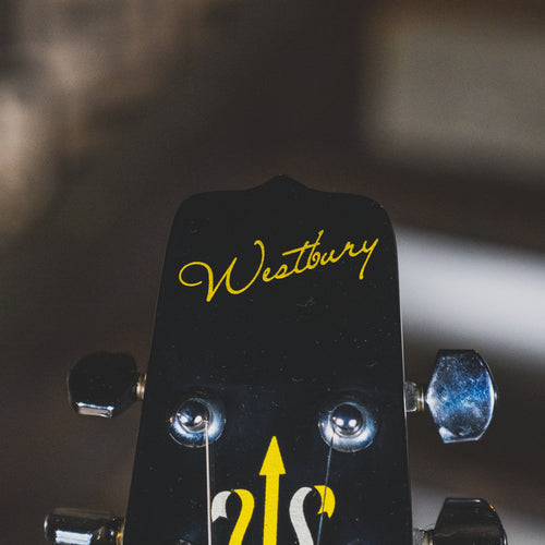 Westbury 1980's Deluxe Electric Guitar, Tobacco Burst With OHSC - Used