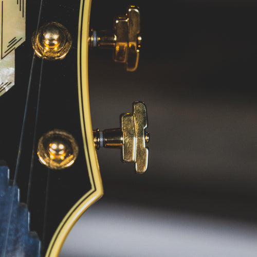 D'Angelico 2015 EX-SS Electric Guitar, Trans Black With OHSC - Used