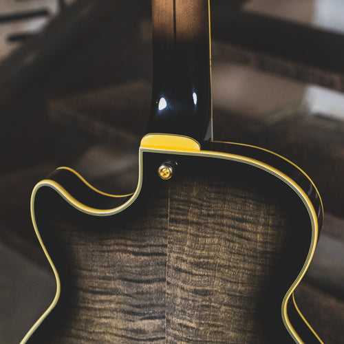 D'Angelico 2015 EX-SS Electric Guitar, Trans Black With OHSC - Used