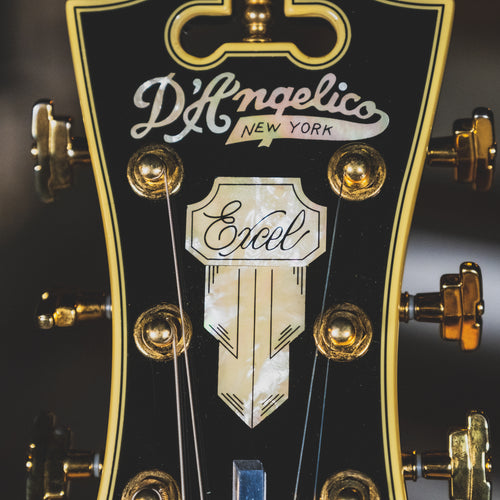 D'Angelico 2015 EX-SS Electric Guitar, Trans Black With OHSC - Used