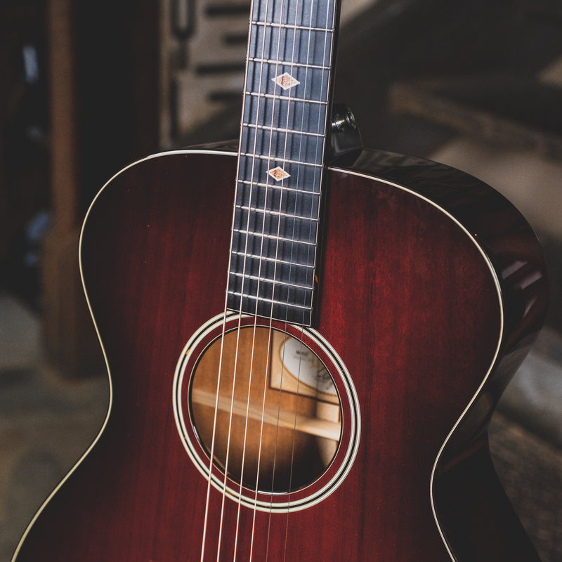 Taylor 2014 M-522 Acoustic Guitar, Burgundy Mist With OHSC - Used