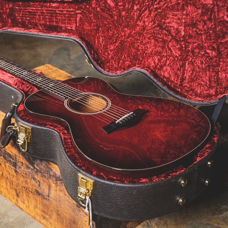 Taylor 2014 M-522 Acoustic Guitar, Burgundy Mist With OHSC - Used