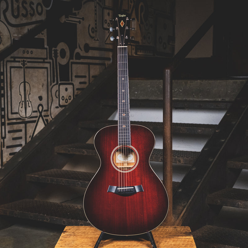 Taylor 2014 M-522 Acoustic Guitar, Burgundy Mist With OHSC - Used