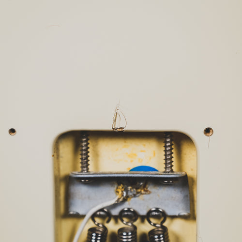 Fender 1973 Stratocaster Electric Guitar, Olympic White Refin With OHSC - Used