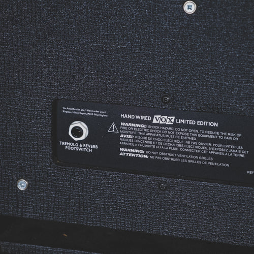 Vox 2002 AC30HWH And CV212LTD Amplifier, Black - Used