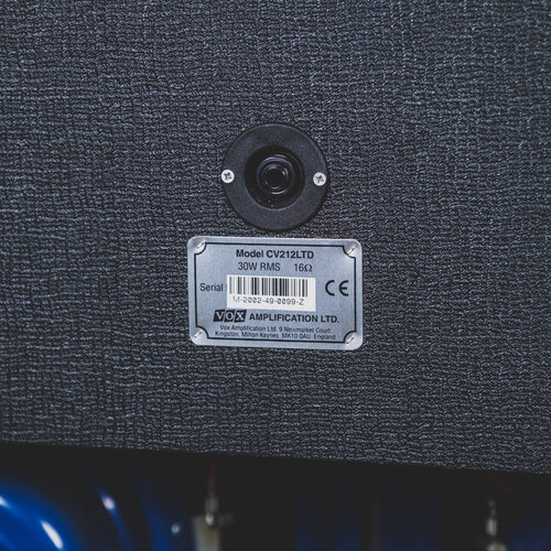 Vox 2002 AC30HWH And CV212LTD Amplifier, Black - Used