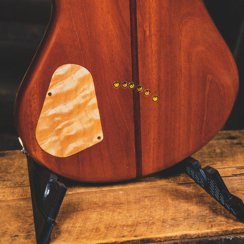 Warrior 1999 DM Crusader Electric Guitar, Natural With OHSC - Used