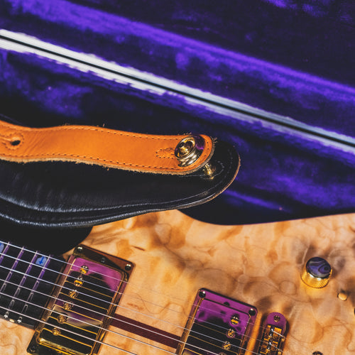 Warrior 1999 DM Crusader Electric Guitar, Natural With OHSC - Used