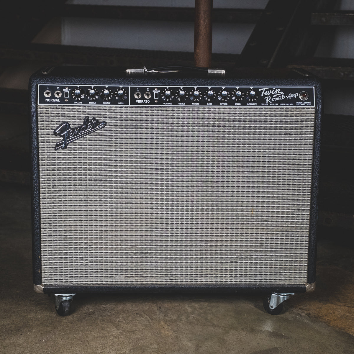 Fender 1999 '65 Twin Reverb Reissue Amplifier With Handwired Mod - Used