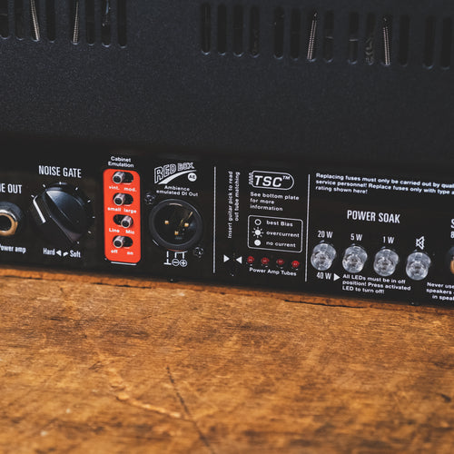 Hughes & Kettner 2017 Grandmeister Deluxe 40 Amplifier Head With Footswitch And Case - Used