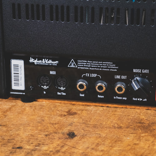 Hughes & Kettner 2017 Grandmeister Deluxe 40 Amplifier Head With Footswitch And Case - Used