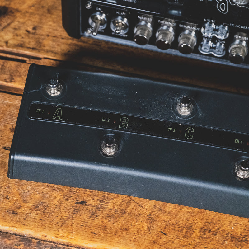 Hughes & Kettner 2017 Grandmeister Deluxe 40 Amplifier Head With Footswitch And Case - Used