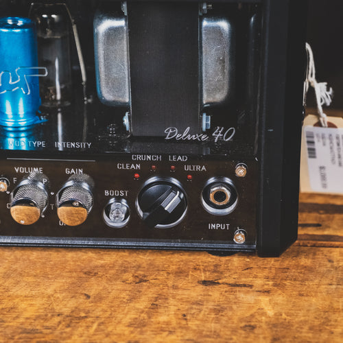 Hughes & Kettner 2017 Grandmeister Deluxe 40 Amplifier Head With Footswitch And Case - Used