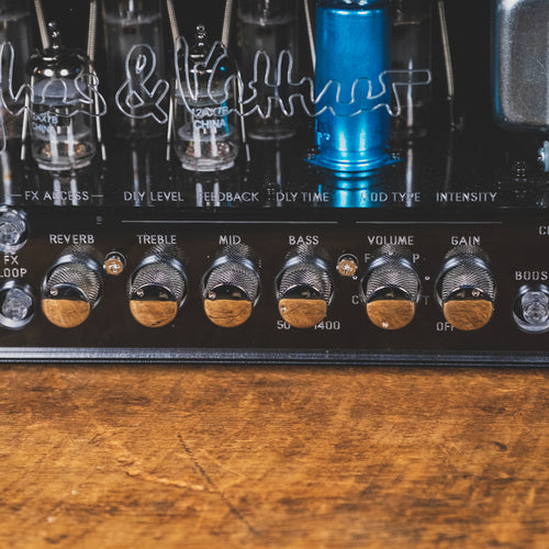 Hughes & Kettner 2017 Grandmeister Deluxe 40 Amplifier Head With Footswitch And Case - Used