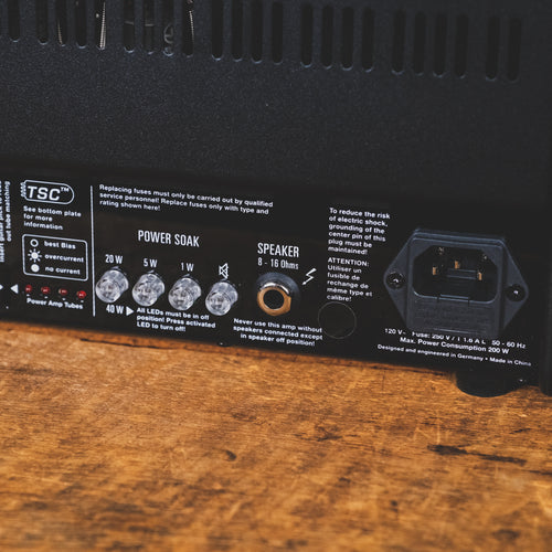 Hughes & Kettner 2017 Grandmeister Deluxe 40 Amplifier Head With Footswitch And Case - Used