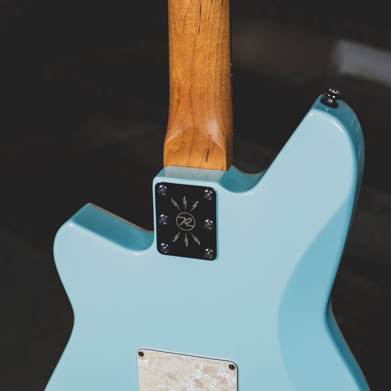 Reverend 2020 Six Gun HPP Electric Guitar, Chronic Blue - Used