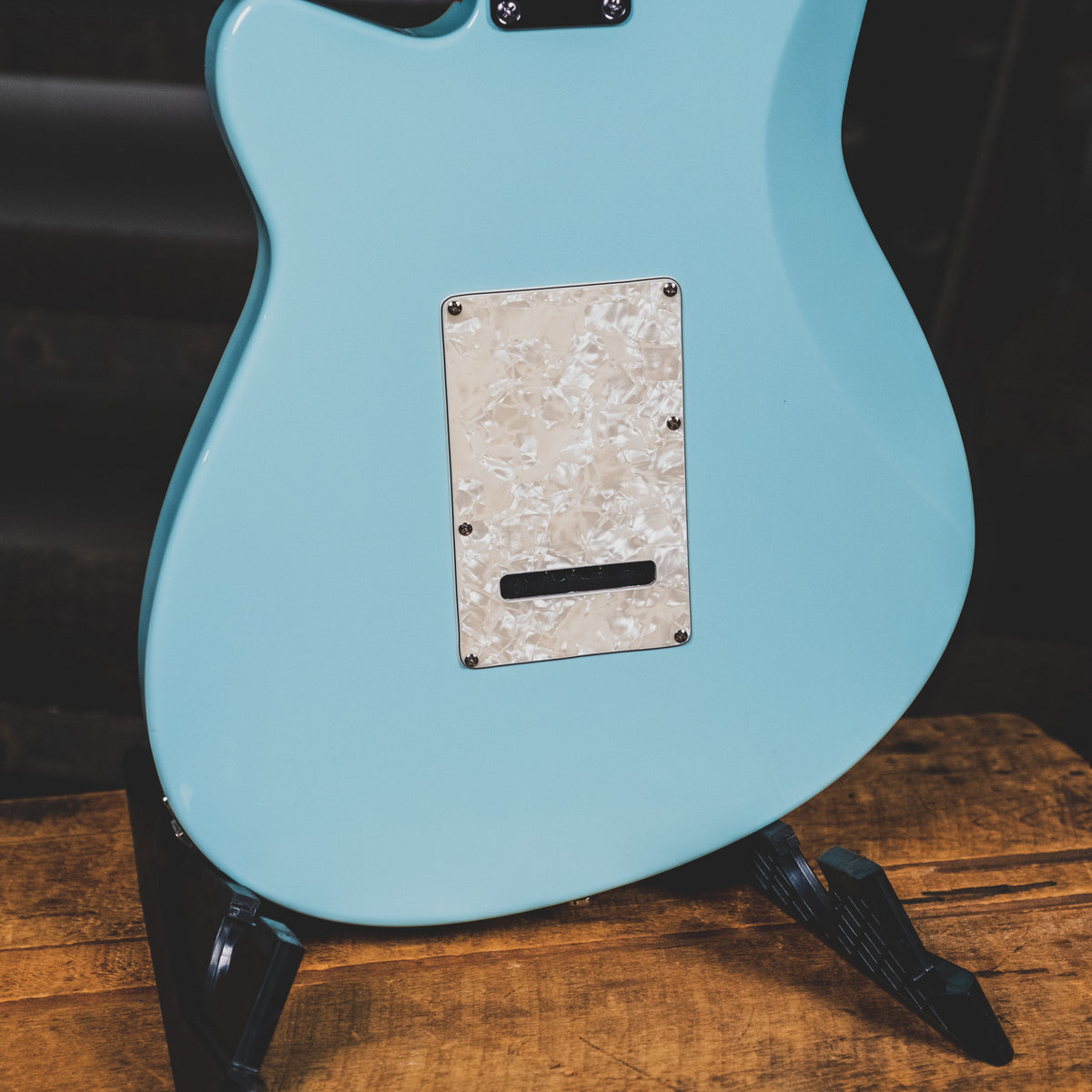 Reverend 2020 Six Gun HPP Electric Guitar, Chronic Blue - Used