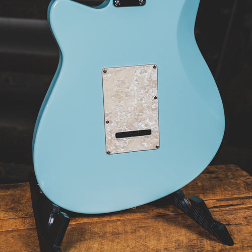 Reverend 2020 Six Gun HPP Electric Guitar, Chronic Blue - Used