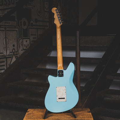 Reverend 2020 Six Gun HPP Electric Guitar, Chronic Blue - Used