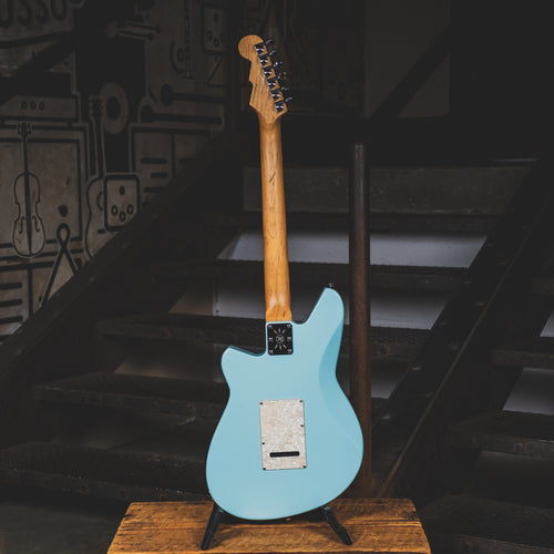 Reverend 2020 Six Gun HPP Electric Guitar, Chronic Blue - Used