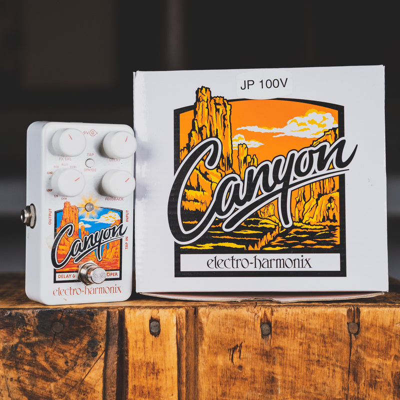 Electro Harmonix Canyon Delay And Looper Effect Pedal With Box - Used