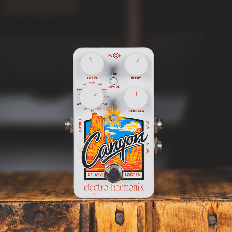Electro Harmonix Canyon Delay And Looper Effect Pedal With Box - Used
