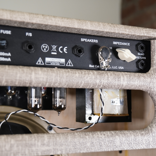 Bad Cat Cub 15R USA Player Series Fawn with Cover & Footswitch - Used