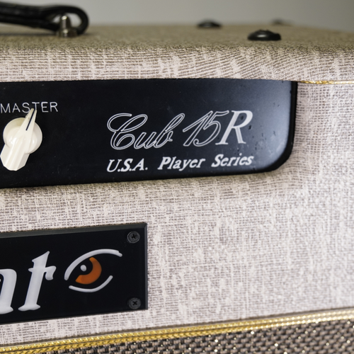 Bad Cat Cub 15R USA Player Series Fawn with Cover & Footswitch - Used