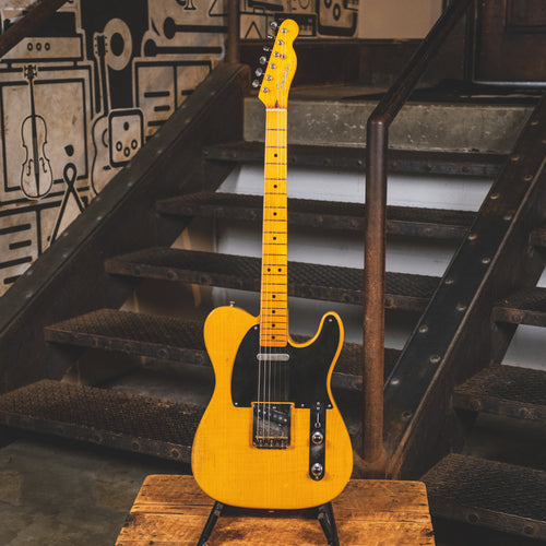 1982 Fender AVRI '52 Telecaster, Butterscotch Blonde, Fullerton w/OHSC - Used