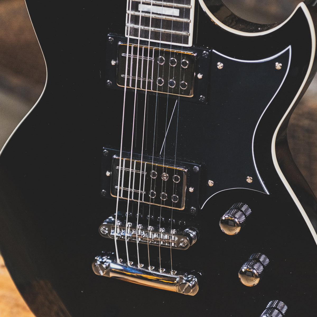2021 Reverend Sensei RA, Midnight Black, Used Electric Guitar