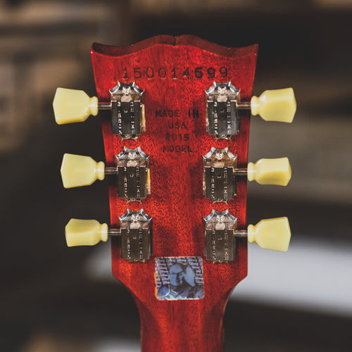 2015 Gibson Les Paul Junior Electric Guitar, Cherry with OHSC - Used