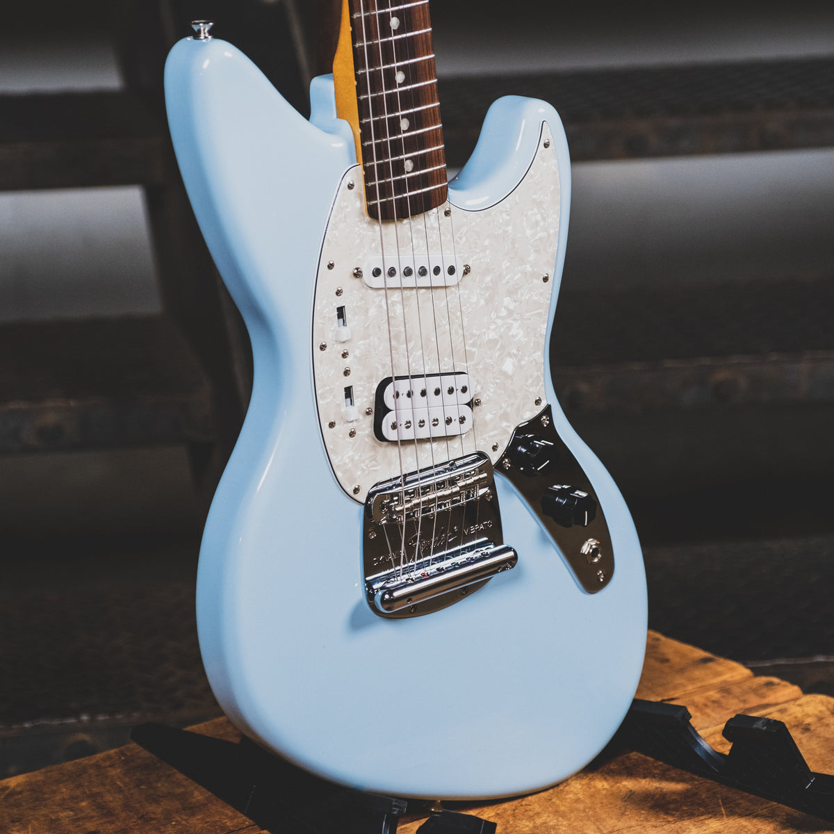 2021 Fender Kurt Cobain Jag-Stang, Sonic Blue With OGB - Used