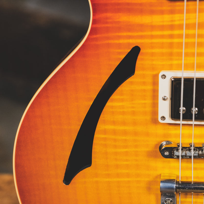 2015 Gibson Johnny A Standard w/Bigsby, Bourbon Burst, OHSC - Used