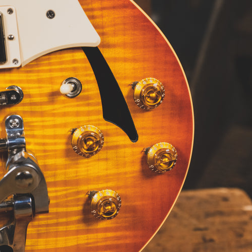 2015 Gibson Johnny A Standard w/Bigsby, Bourbon Burst, OHSC - Used