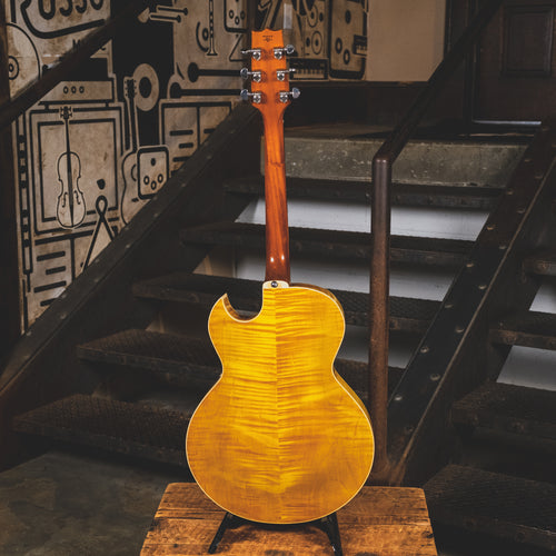 2001 Heritage H-575 Archtop Electric Guitar, Amber w/ OHSC - Used