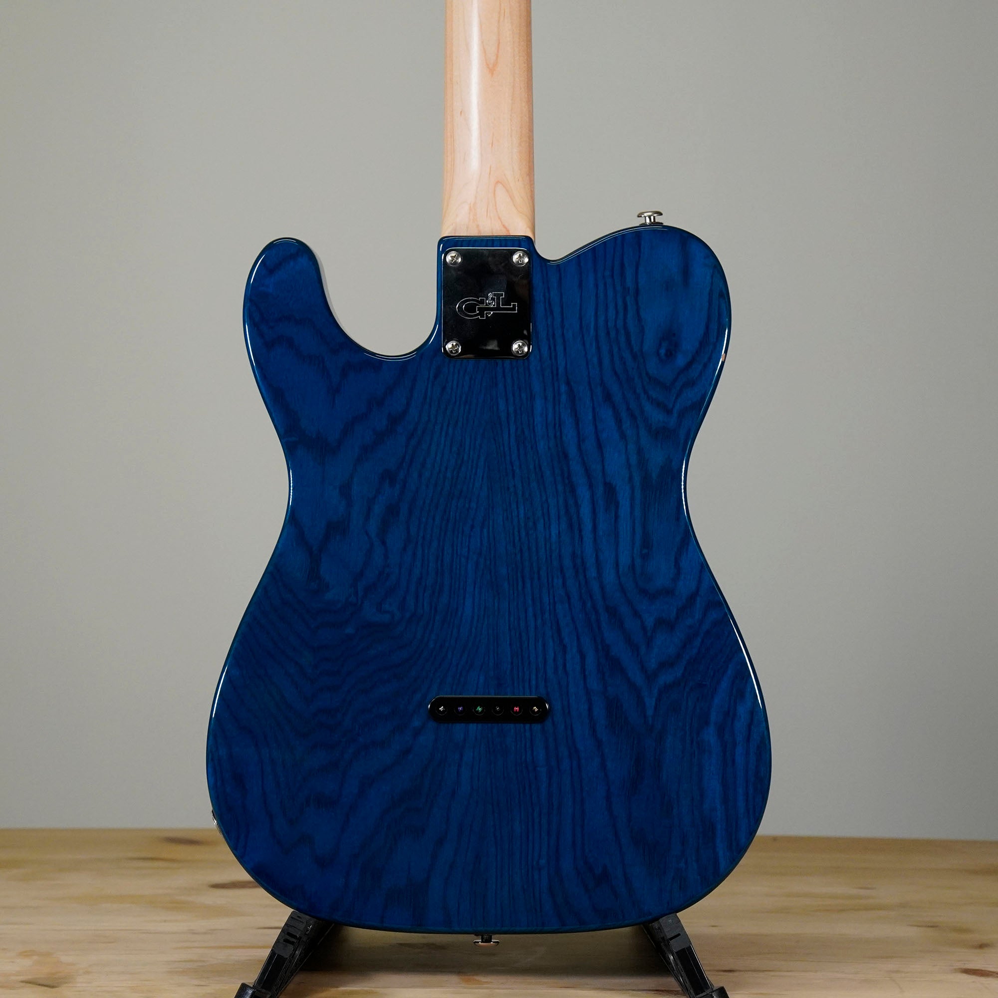 2006 G&L ASAT Classic Electric Guitar, Clear Blue With OHSC - Used