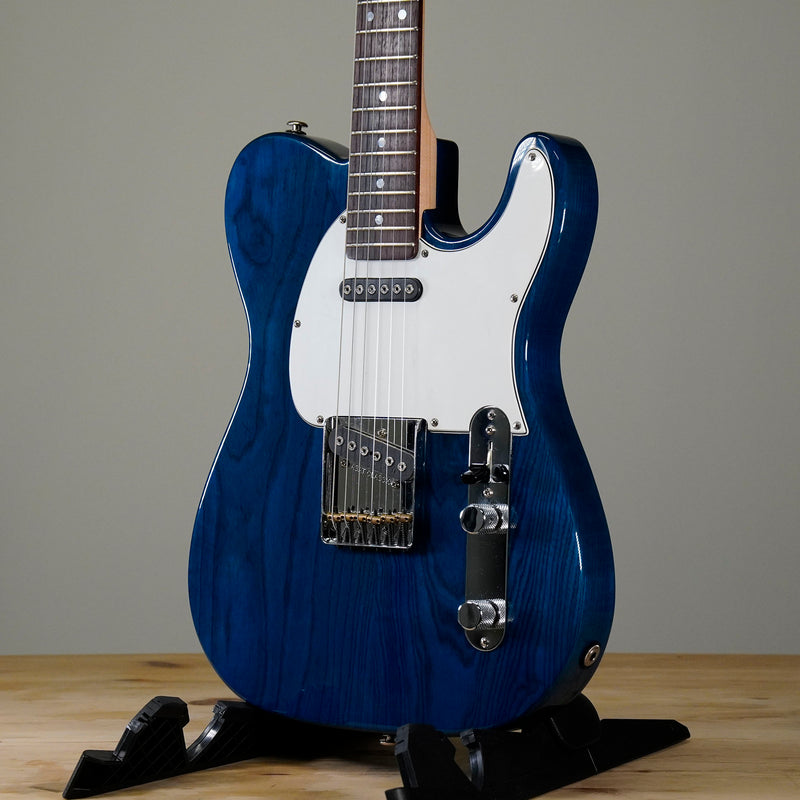 2006 G&L ASAT Classic Electric Guitar, Clear Blue With OHSC - Used