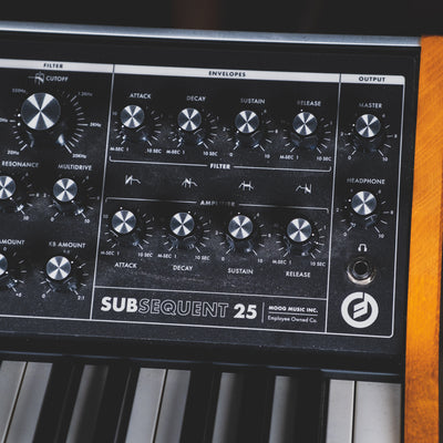 2020 Moog Subsequent 25 Analog Synthesizer w/Box - Used