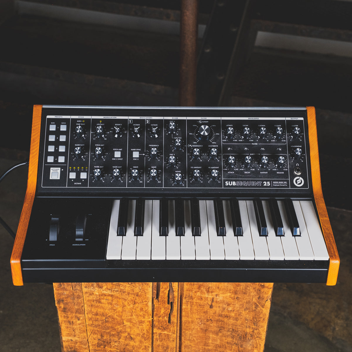 2020 Moog Subsequent 25 Analog Synthesizer w/Box - Used