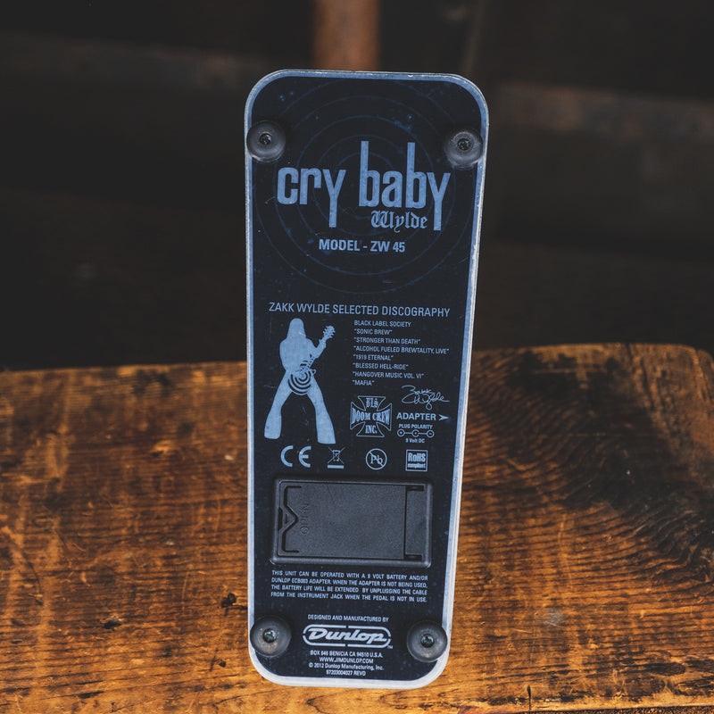 Dunlop Model ZW 45 Crybaby Effect Pedal - Used