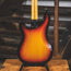 1975 Fender Precision Bass Guitar, 3 Tone Sunburst With Hard Case - Used